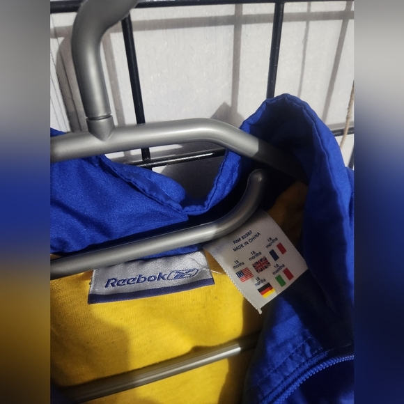Reebok Blue and Yellow Jacket - Picture 5 of 5